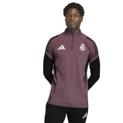 adidas Real Madrid Trainingstrui 1/4-Zip 2025-2026 Paars Zwart Wit