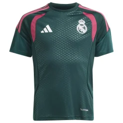 adidas Real Madrid Trainingsset 2026-2027 Kids Donkergroen Roze Wit