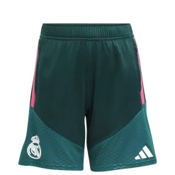 adidas Real Madrid Trainingsset 2026-2027 Kids Donkergroen Roze Wit