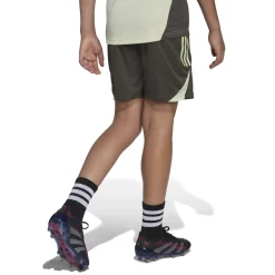 adidas Real Madrid Trainingsbroekje 2025-2026 Kids Grijs Lichtgroen