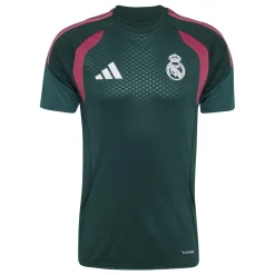 adidas Real Madrid Trainingsshirt 2026-2027 Donkergroen Roze Wit