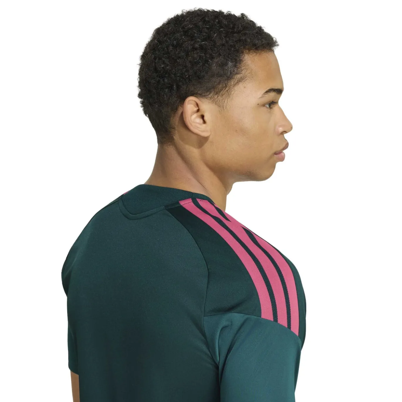 adidas Real Madrid Trainingsshirt 2026-2027 Donkergroen Roze Wit