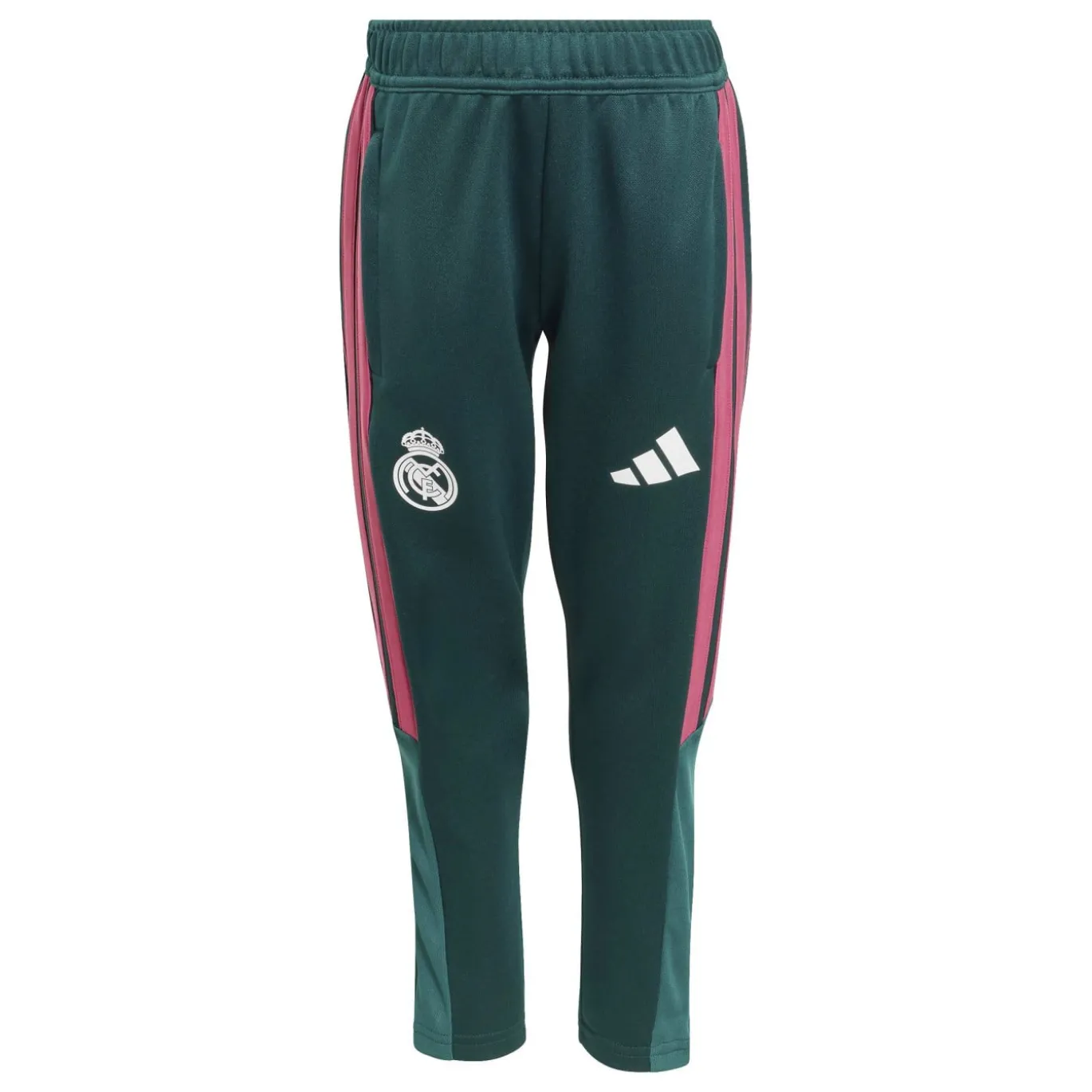 adidas Real Madrid Trainingspak 2026-2027 Peuters/Kleuters Donkergroen Roze Wit