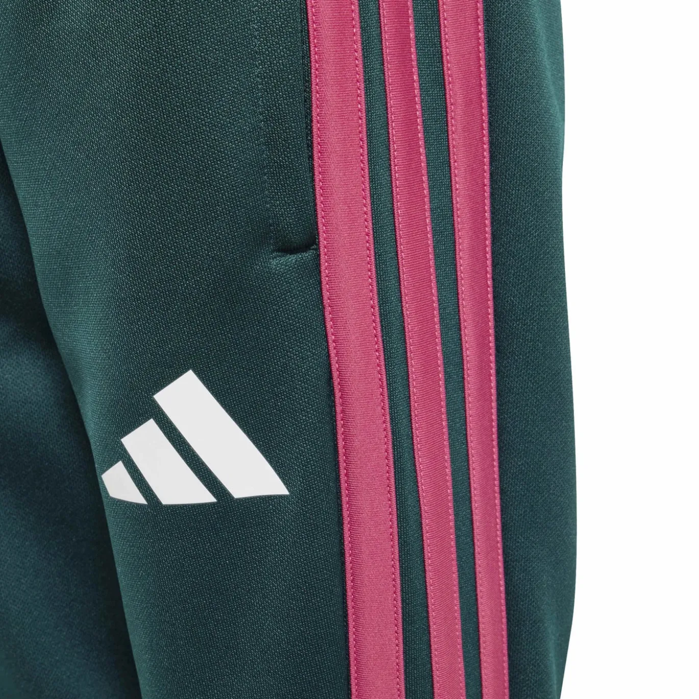 adidas Real Madrid Trainingspak 2026-2027 Peuters/Kleuters Donkergroen Roze Wit