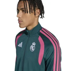 adidas Real Madrid Trainingspak 2026-2027 Donkergroen Roze Wit
