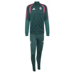adidas Real Madrid Trainingspak 2026-2027 Donkergroen Roze Wit