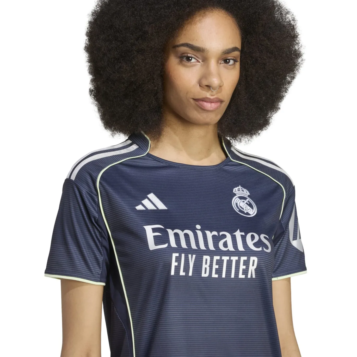 adidas Real Madrid Uitshirt 2025-2026 Dames