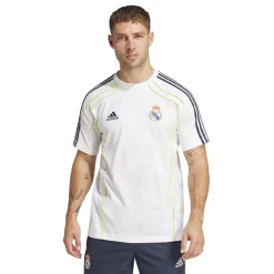 adidas Real Madrid Urban Purist T-Shirt Wit Donkerblauw Lichtgroen