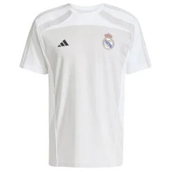 adidas Real Madrid Urban Purist T-Shirt 2025-2026 Lichtgrijs Wit Zwart