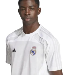 adidas Real Madrid Urban Purist T-Shirt 2025-2026 Lichtgrijs Wit Zwart