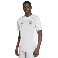 adidas Real Madrid Urban Purist T-Shirt 2025-2026 Lichtgrijs Wit Zwart