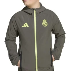 adidas Real Madrid Vis Tech Vest Kids Grijs Lichtgroen