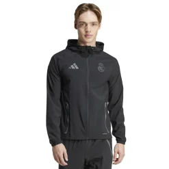 adidas Real Madrid Vis Tech Vest 2024-2025 Zwart