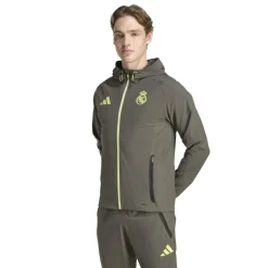 adidas Real Madrid Vis Tech Vest Grijs Lichtgroen