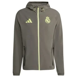 adidas Real Madrid Vis Tech Vest Grijs Lichtgroen