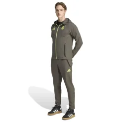 adidas Real Madrid Vis Tech Vest Grijs Lichtgroen