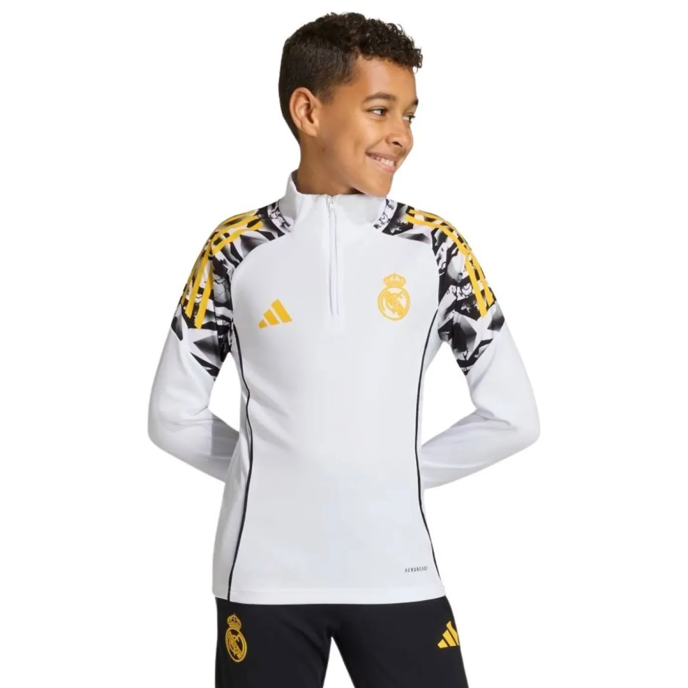 adidas Real Madrid x Marvel Trainingspak 1/4-Zip 2025-2026 Kids