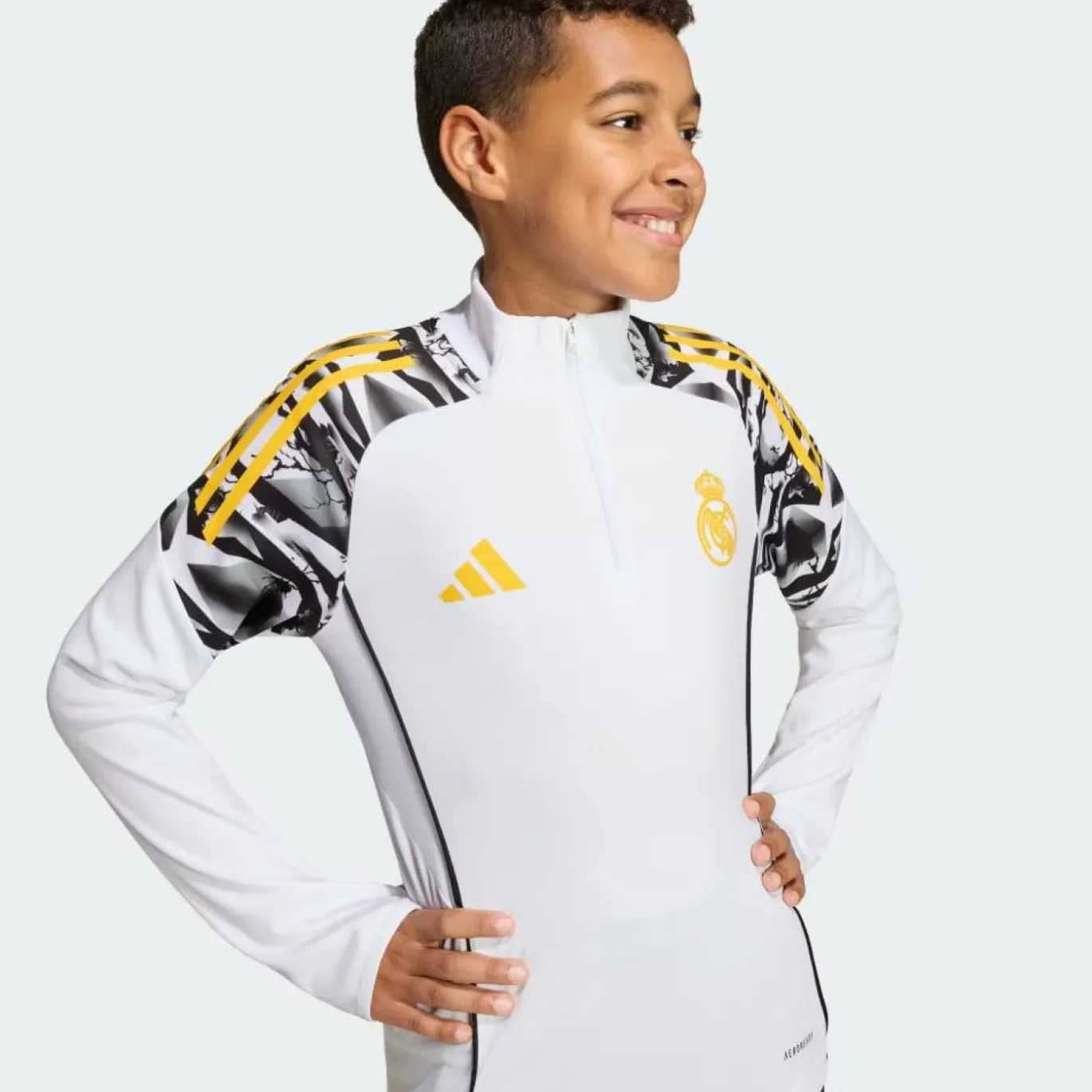 adidas Real Madrid x Marvel Trainingstrui 1/4-Zip 2025-2026 Kids
