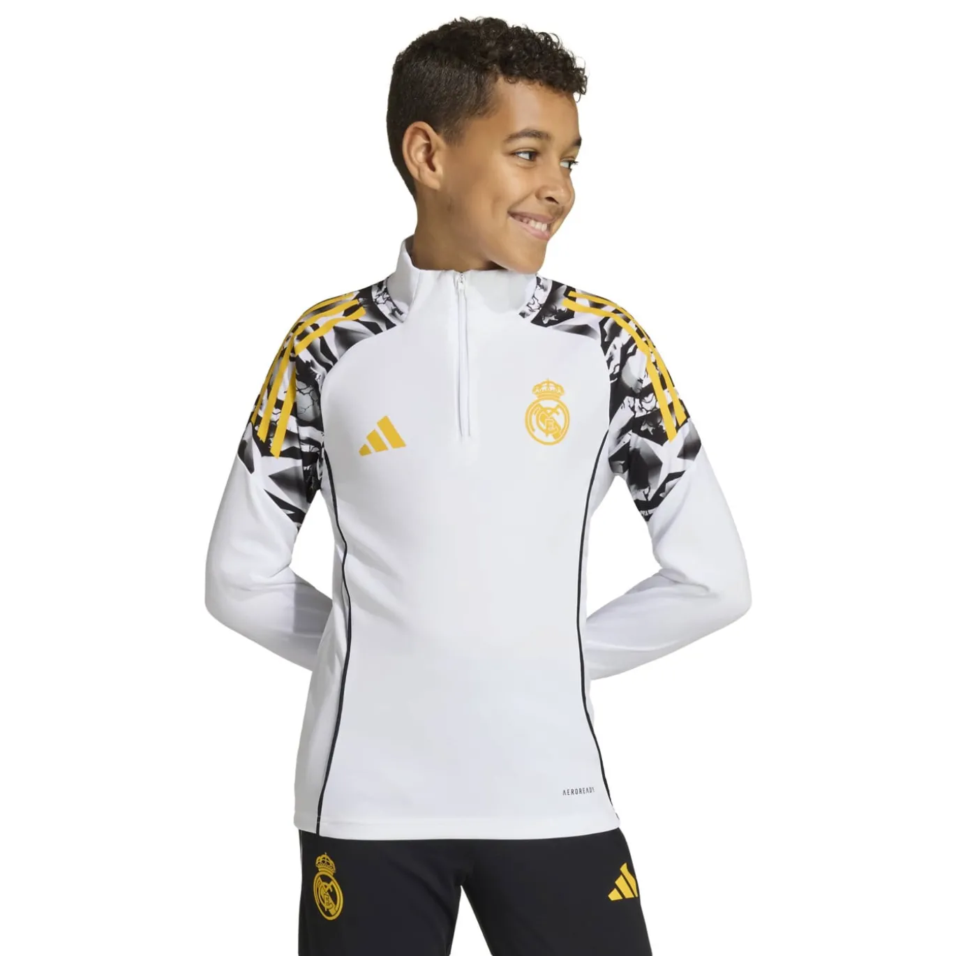 adidas Real Madrid x Marvel Trainingstrui 1/4-Zip 2025-2026 Kids
