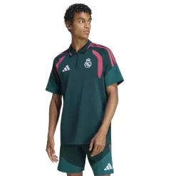 adidas Real Madrid Zomerset 2026-2027 Donkergroen Roze Wit