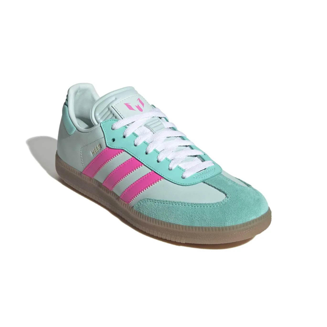 adidas Samba Messi Sneakers Turquoise Roze