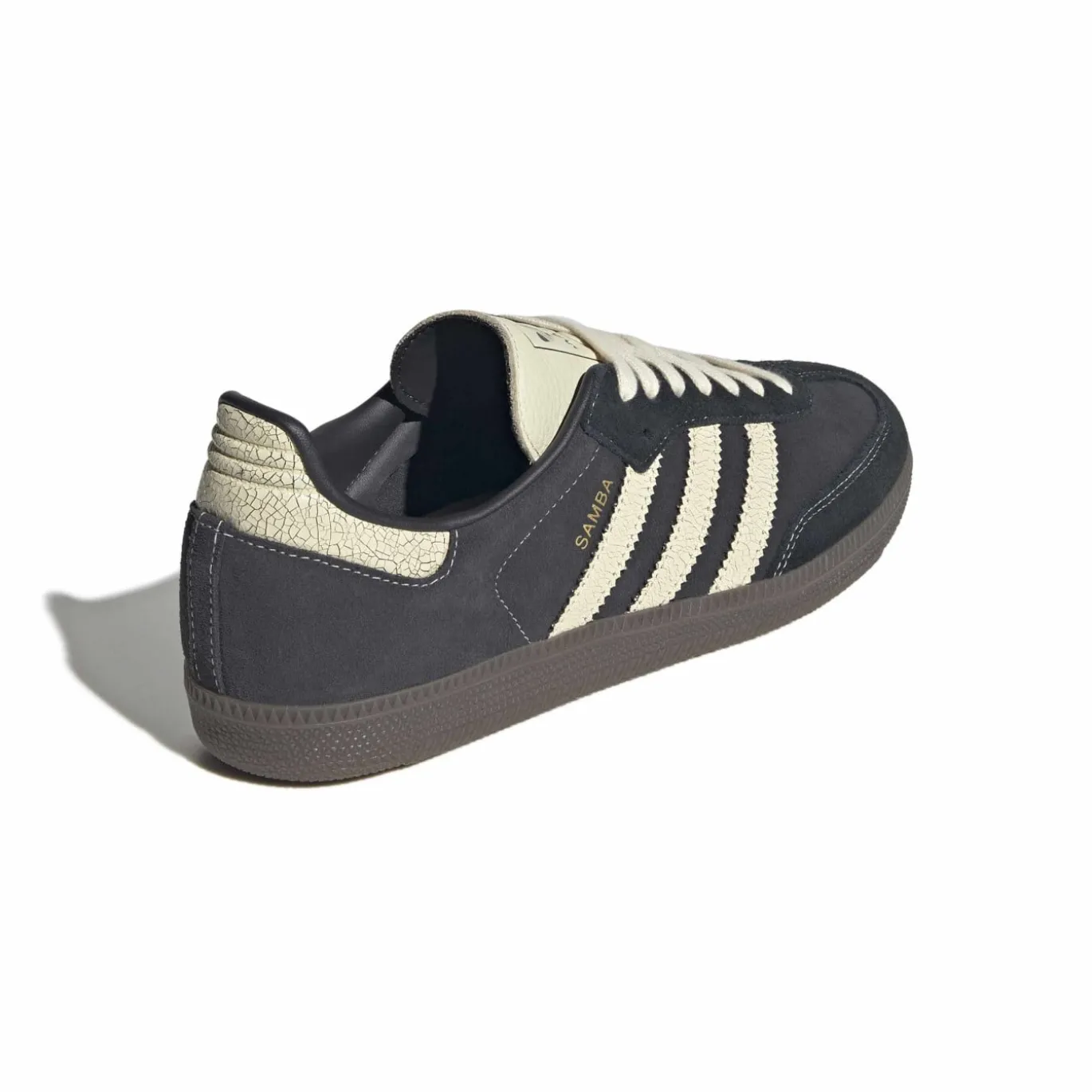 adidas Samba OG Sneakers Donkergrijs Donkergroen Beige