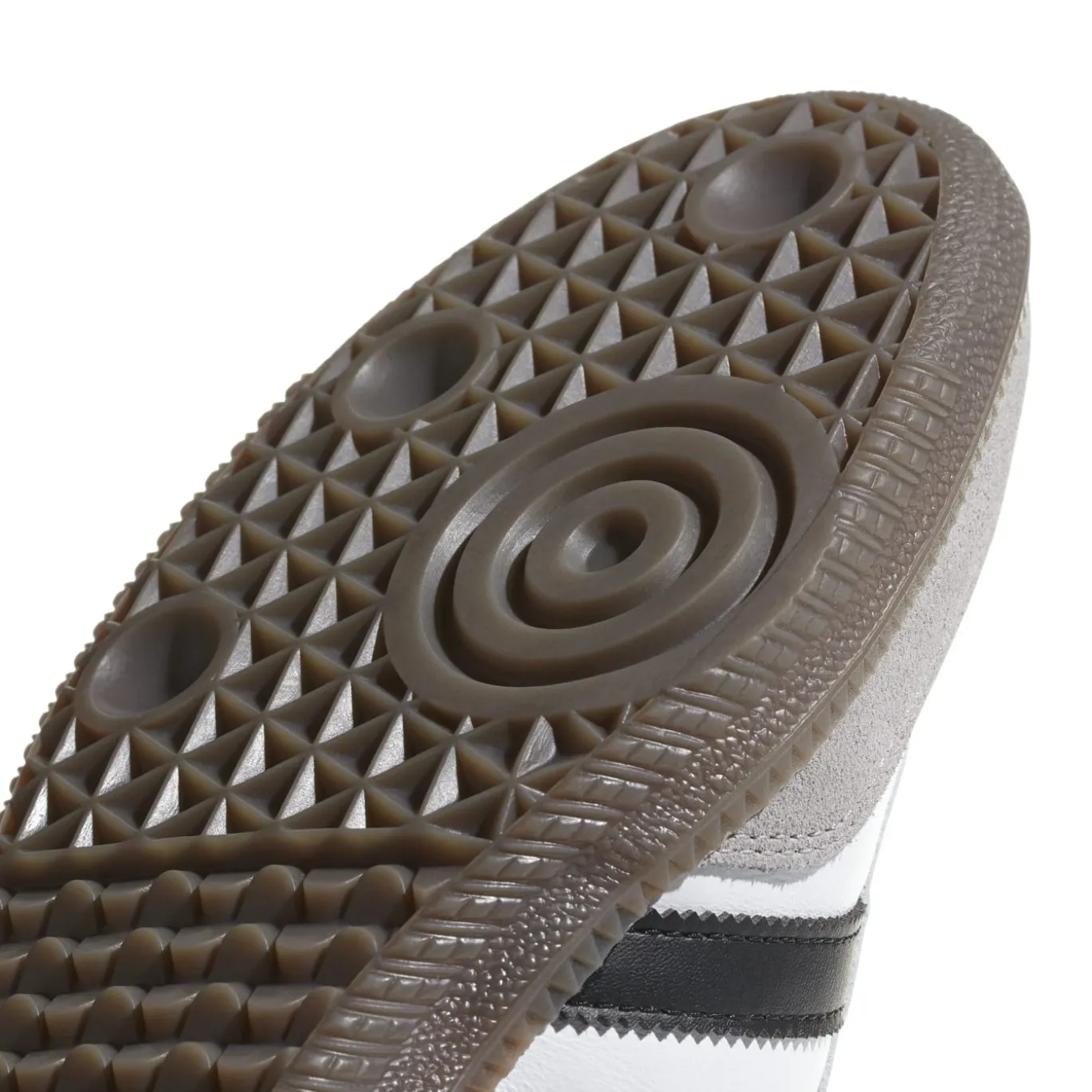 adidas Samba OG Sneakers Wit Zwart Lichtbruin