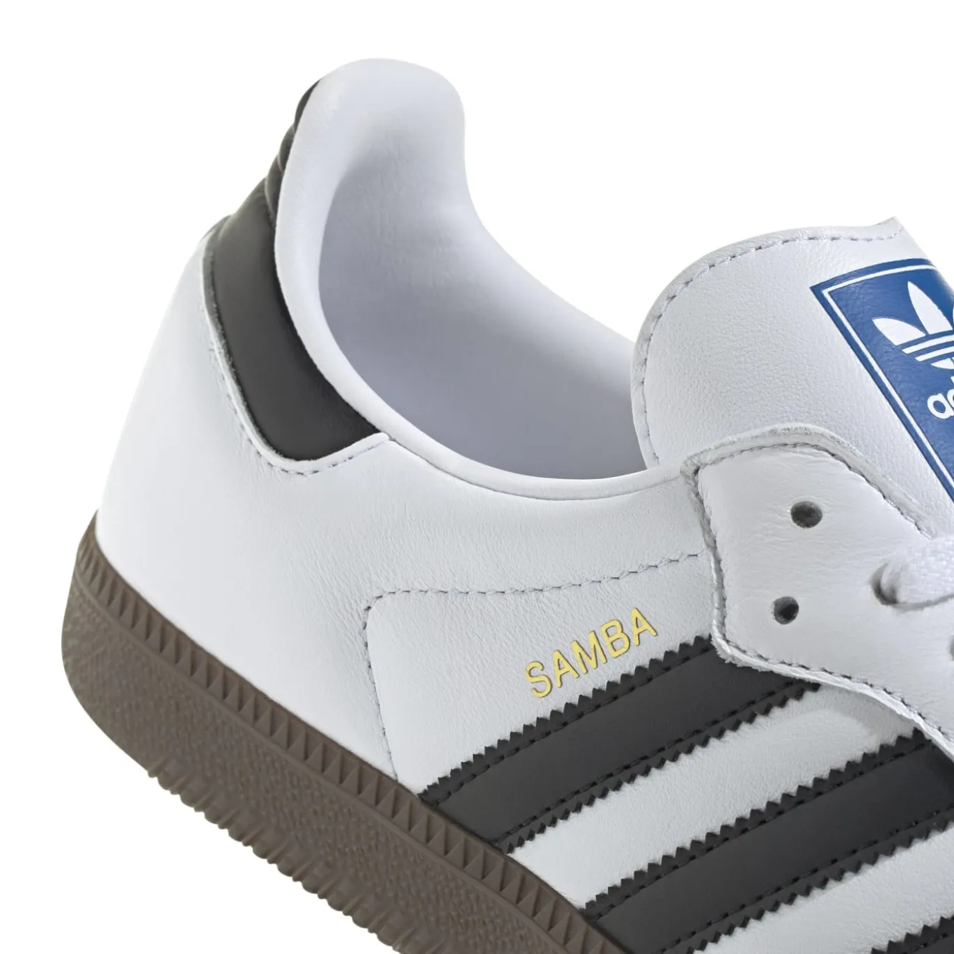 adidas Samba OG Sneakers Wit Zwart Lichtbruin
