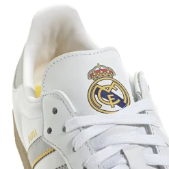 adidas Samba Real Madrid Sneakers Wit Lichtgrijs Geel