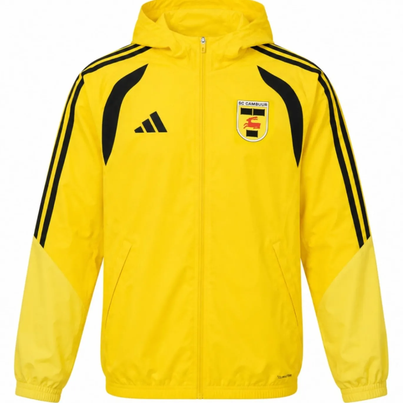 adidas SC Cambuur All Weather Jacket 2026-2027 Geel