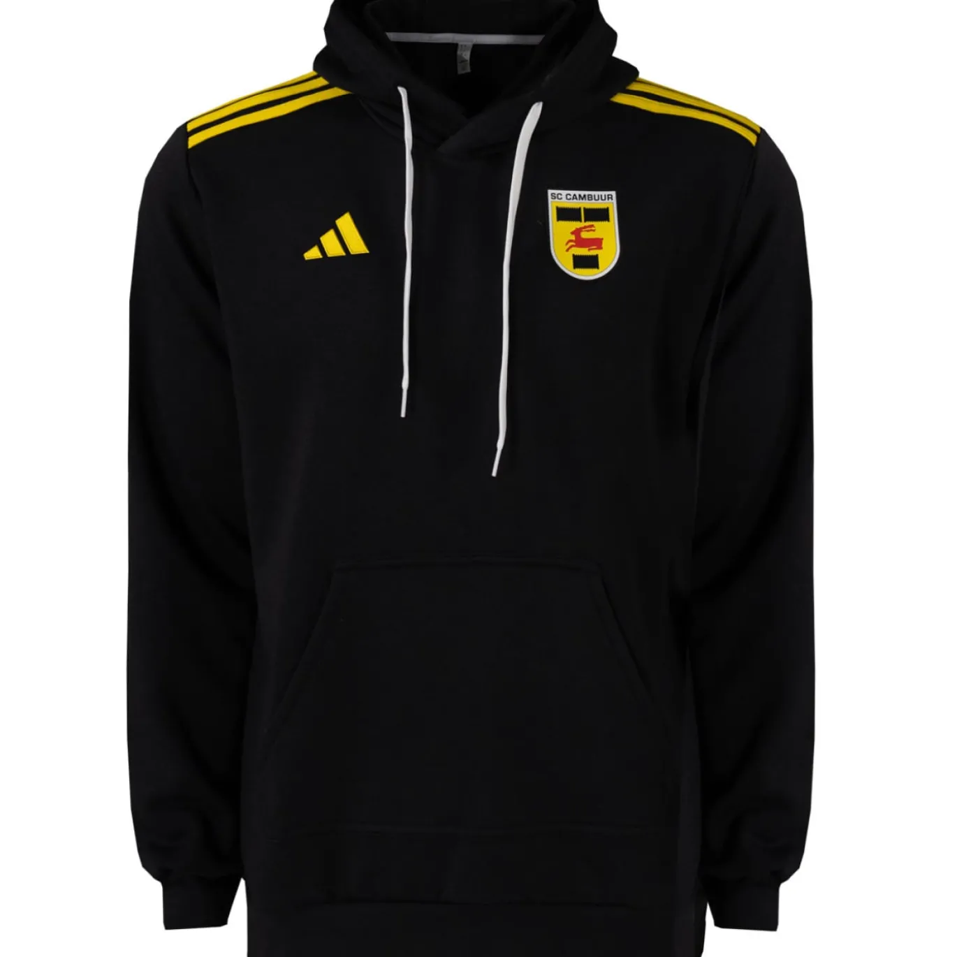 adidas SC Cambuur Hoodie Zwart Geel 2025-2026