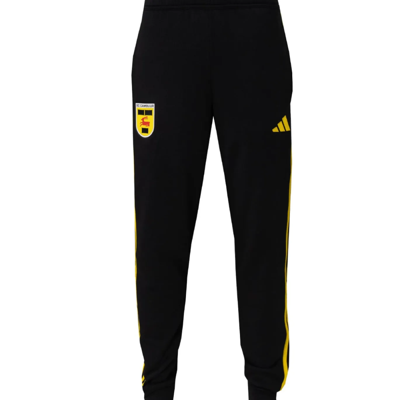 adidas SC Cambuur Joggingbroek Zwart Geel 2025-2026 Kids