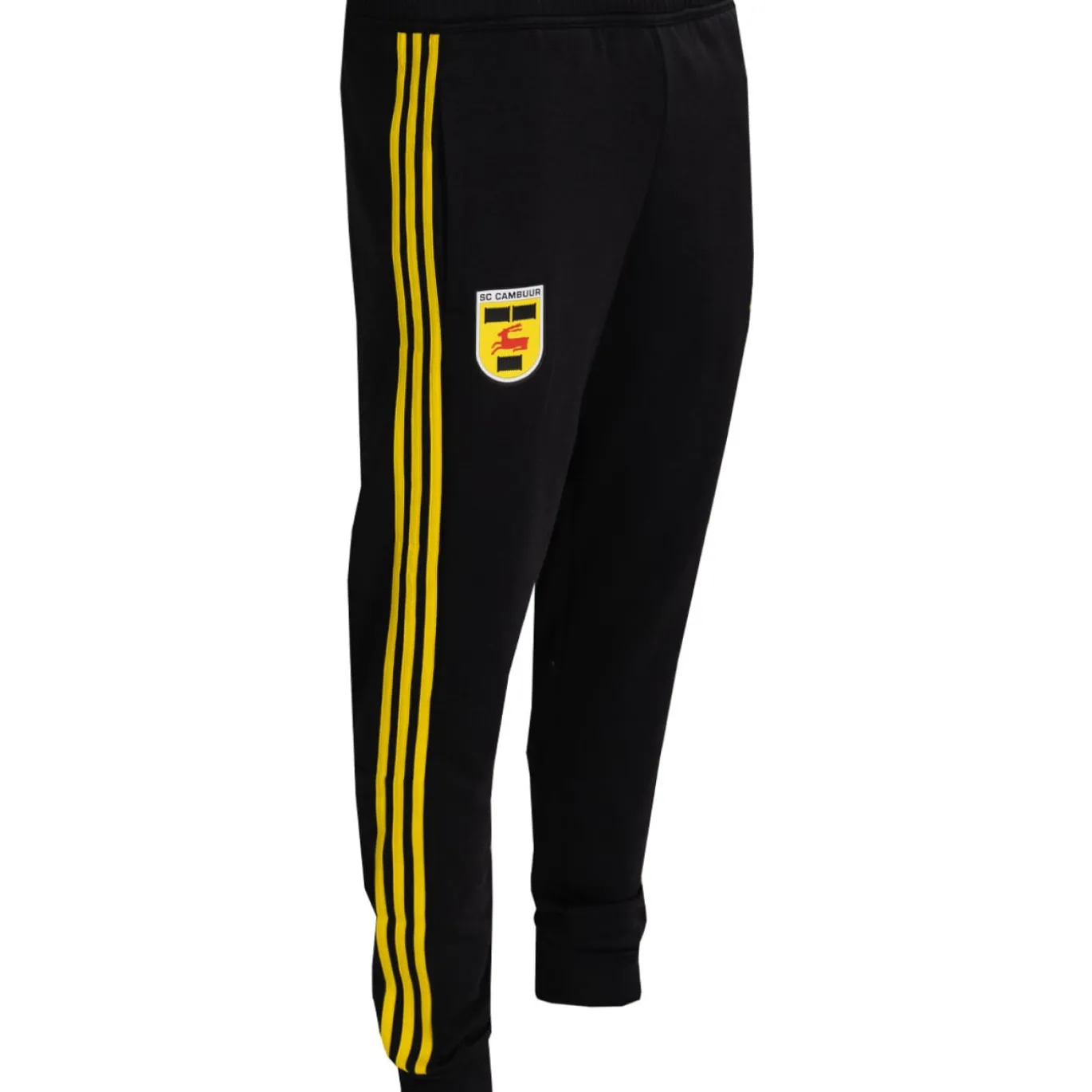 adidas SC Cambuur Joggingbroek Zwart Geel 2025-2026