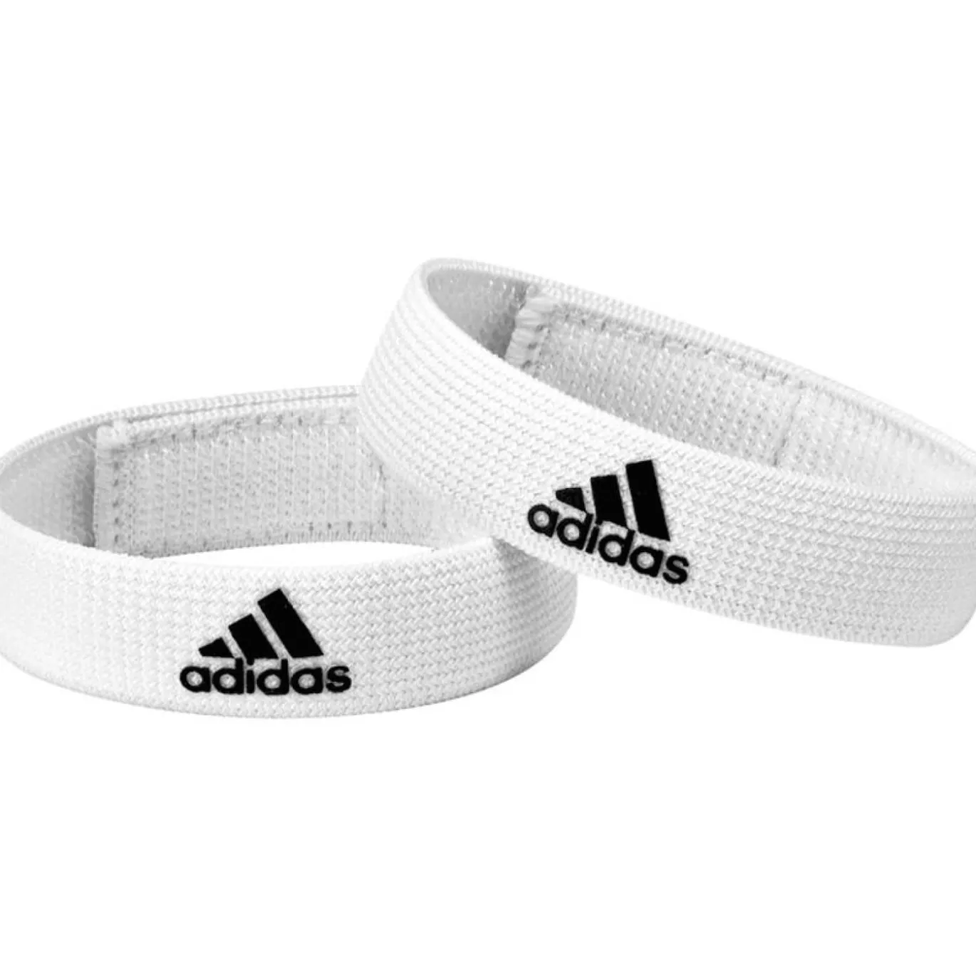 adidas Scheenbeschermer Bandjes 20mm Wit Zwart