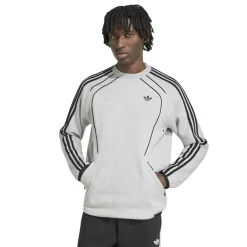 adidas Spacer Crew Sweater Grijs Zwart