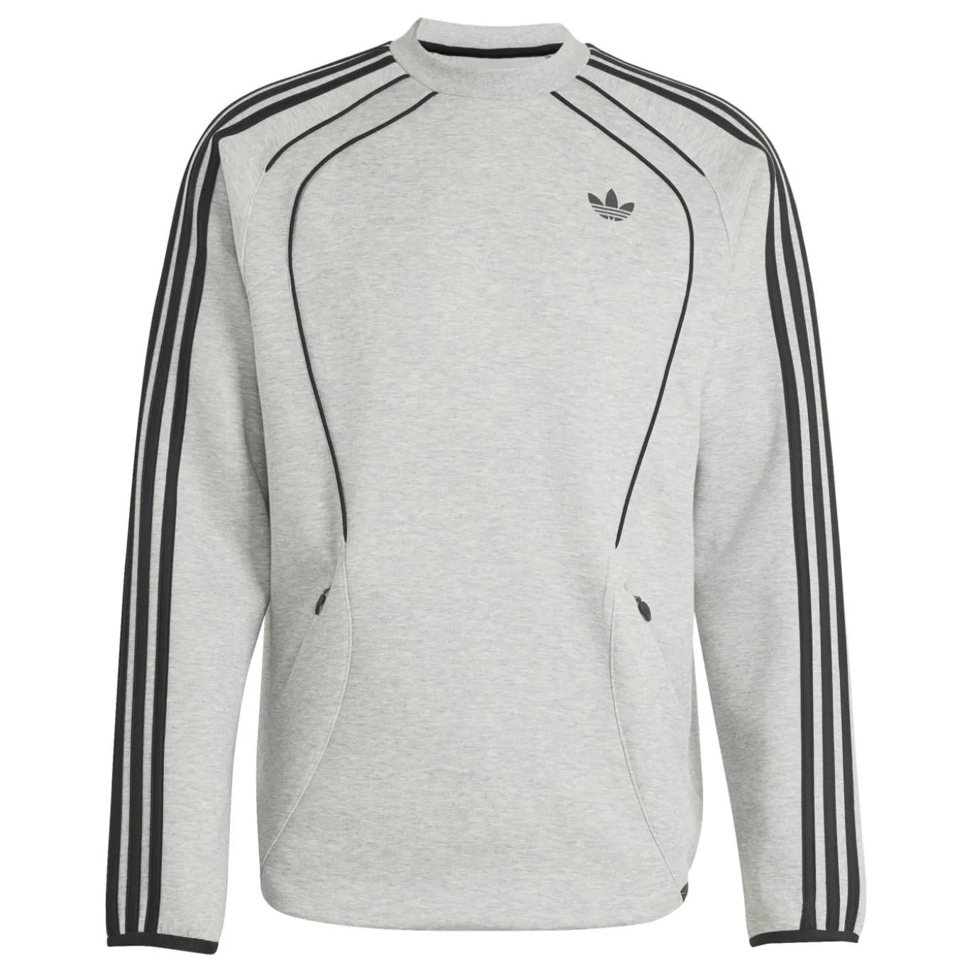adidas Spacer Crew Sweater Grijs Zwart