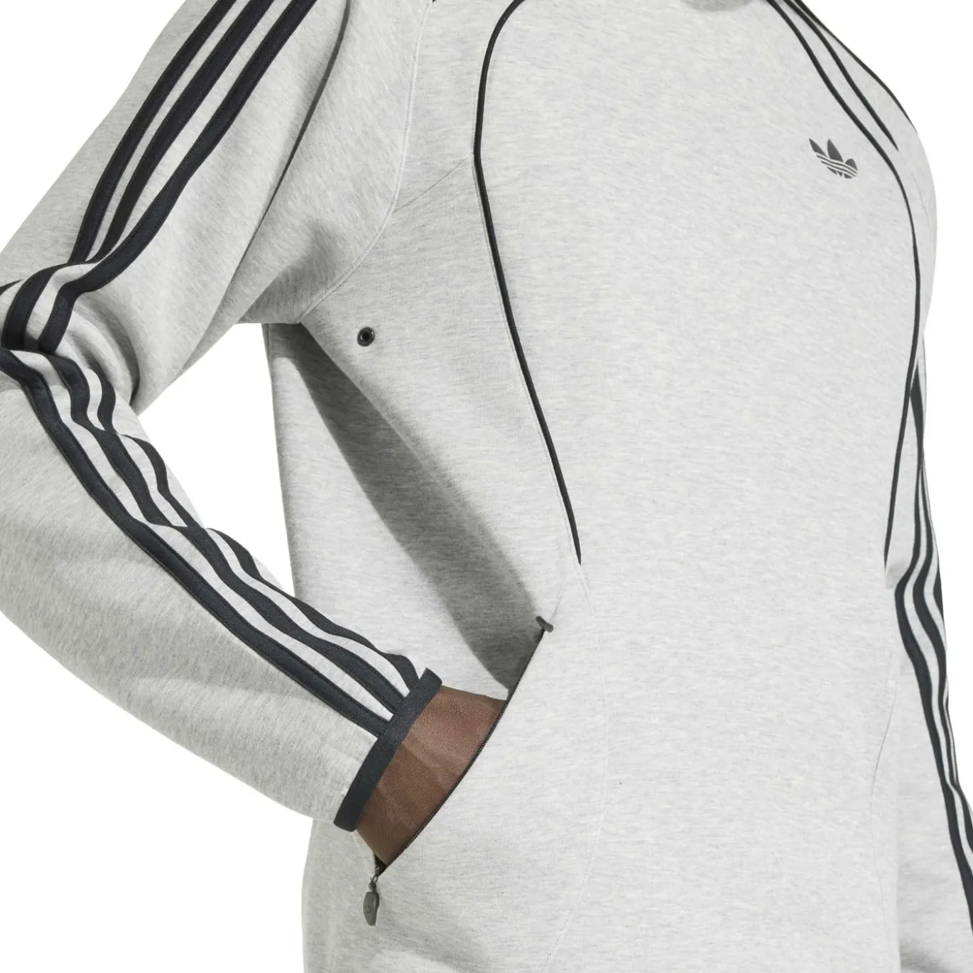 adidas Spacer Crew Sweater Grijs Zwart
