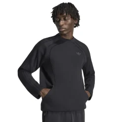 adidas Spacer Crew Trainingspak Zwart Donkergrijs