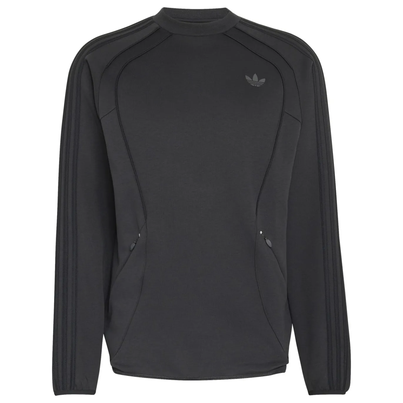adidas Spacer Crew Trainingspak Zwart Donkergrijs
