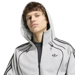 adidas Spacer Trainingspak Grijs Zwart