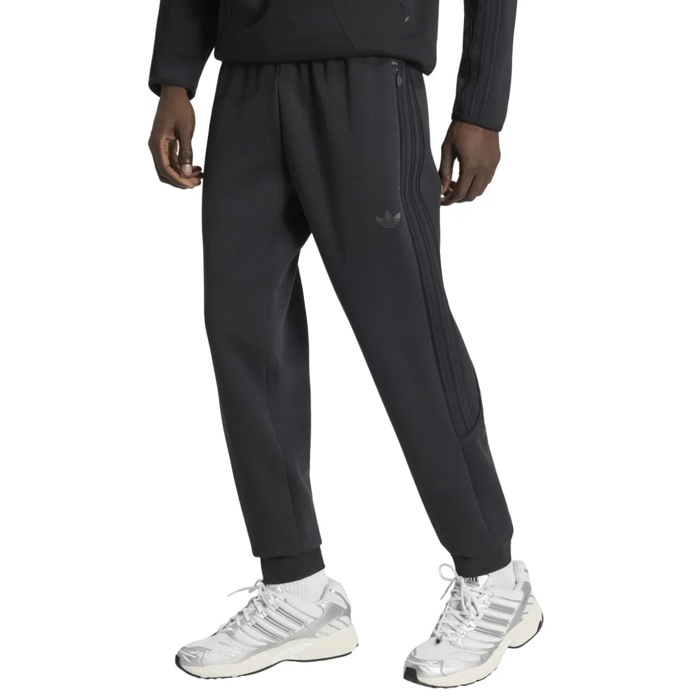 adidas Spacer Trainingspak Zwart Donkergrijs
