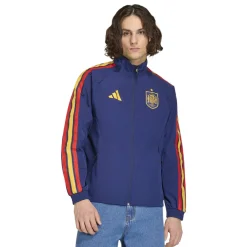adidas Spanje Anthem Trainingsjack 2026-2028 Donkerblauw Geel Rood