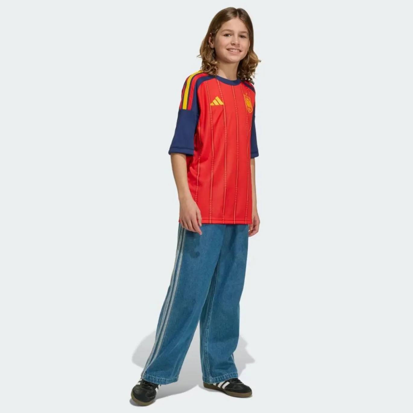 adidas Spanje Thuisshirt 2026-2028 Kids