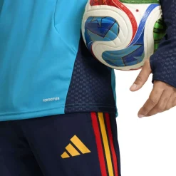 adidas Spanje Trainingspak 1/4-Zip 2026-2028 Lichtblauw Donkerblauw Geel