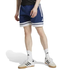 adidas Squadra 25 Downtime Broekje Donkerblauw Wit