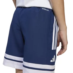 adidas Squadra 25 Downtime Broekje Kids Donkerblauw Wit