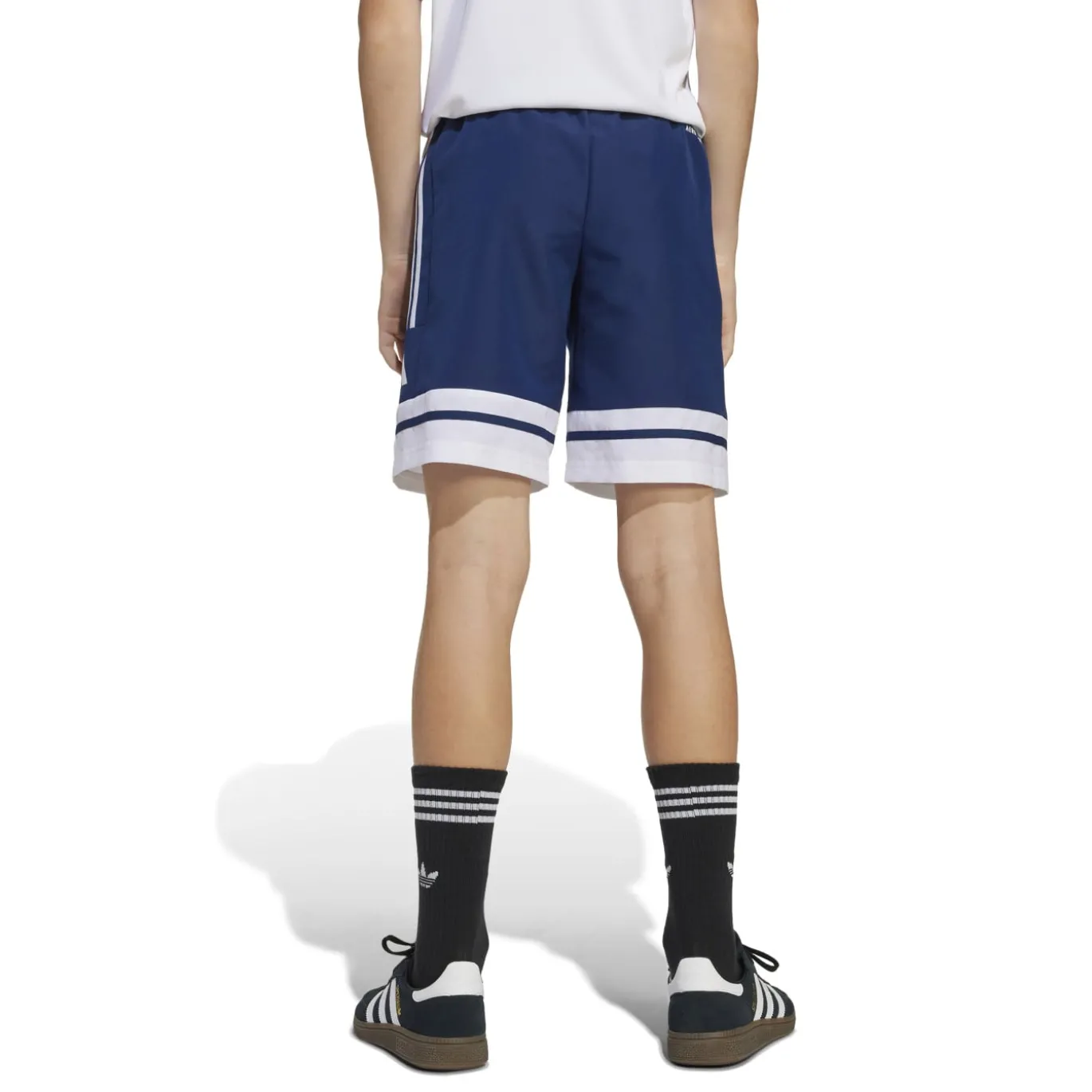 adidas Squadra 25 Downtime Broekje Kids Donkerblauw Wit