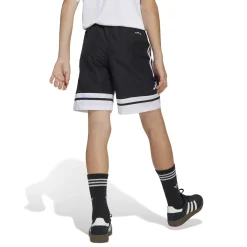 adidas Squadra 25 Downtime Broekje Kids Zwart Wit