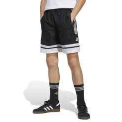 adidas Squadra 25 Downtime Broekje Kids Zwart Wit