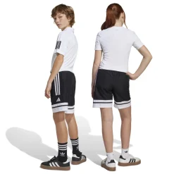 adidas Squadra 25 Downtime Broekje Kids Zwart Wit